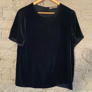 Vince Shirt in velvet navy